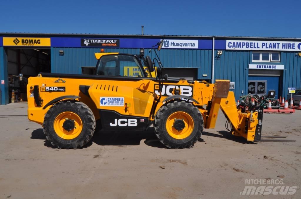 JCB 540-180 伸缩臂叉装车|叉装车
