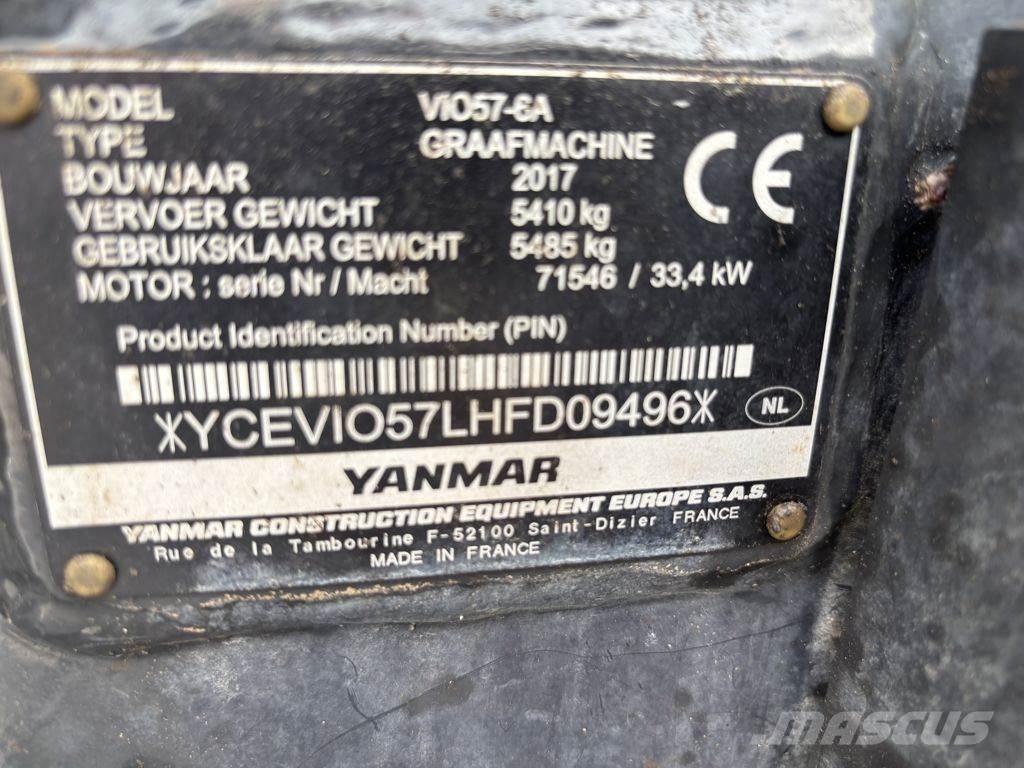 Yanmar YAN VIO57 小型挖掘机
