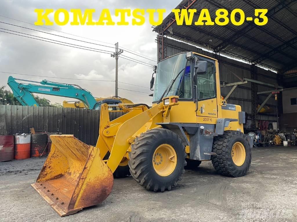 Komatsu WA80-3 轮式装载机