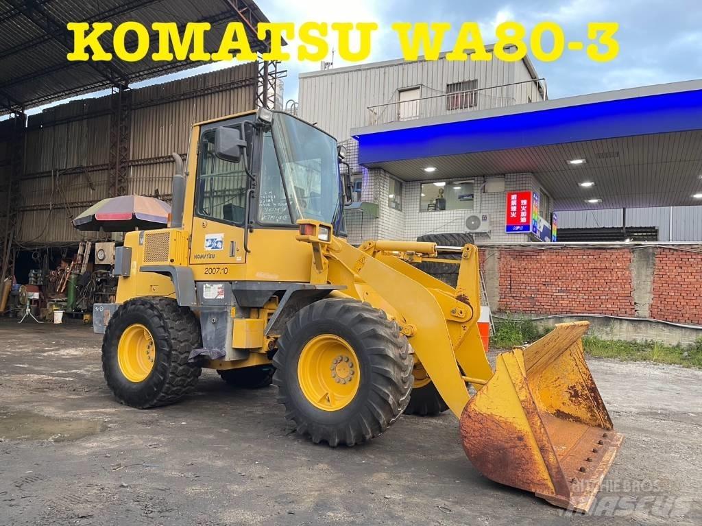 Komatsu WA80-3 轮式装载机