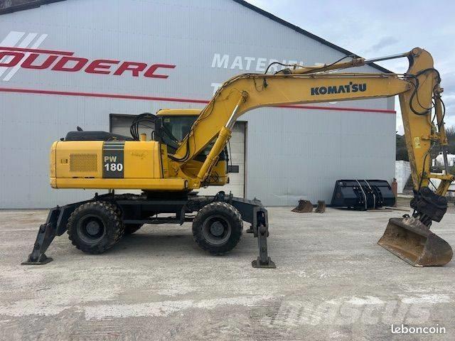 Komatsu PW 180 轮式挖掘机