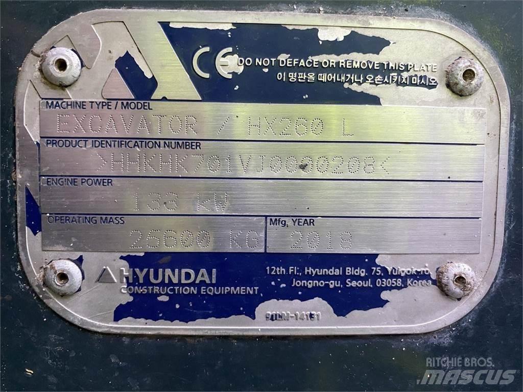 Hyundai HX260 履带挖掘机