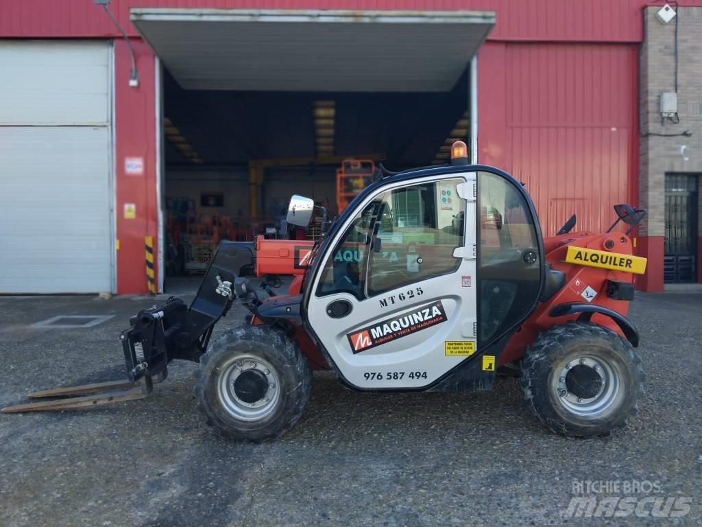 Manitou MT 625 伸缩臂叉装车|叉装车