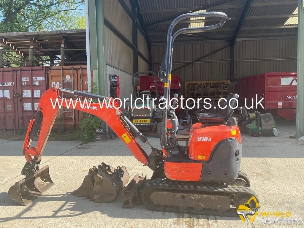 Kubota U 10-3 小型挖掘机