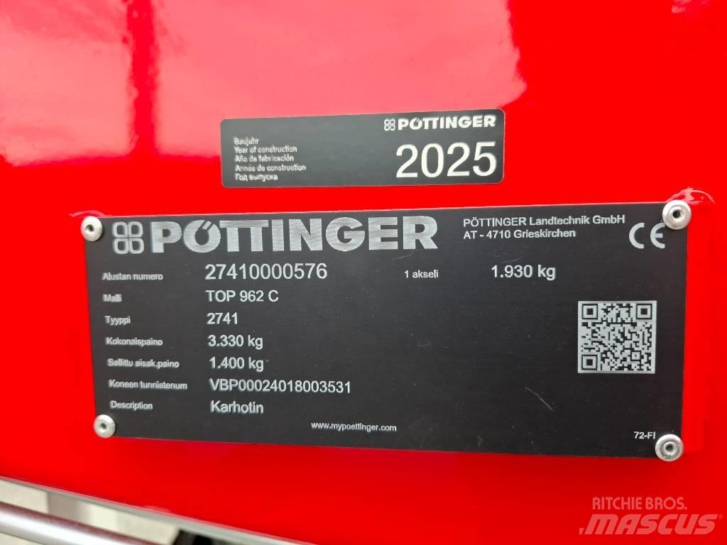Pöttinger Top 962C 料堆整形机
