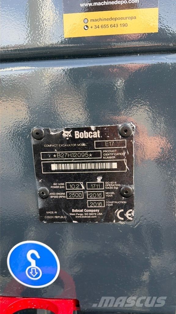 Bobcat E 17 小型挖掘机