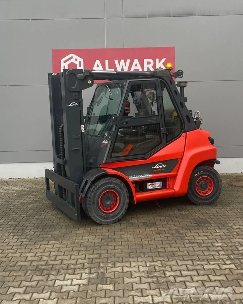 Linde H60T 天然气叉车