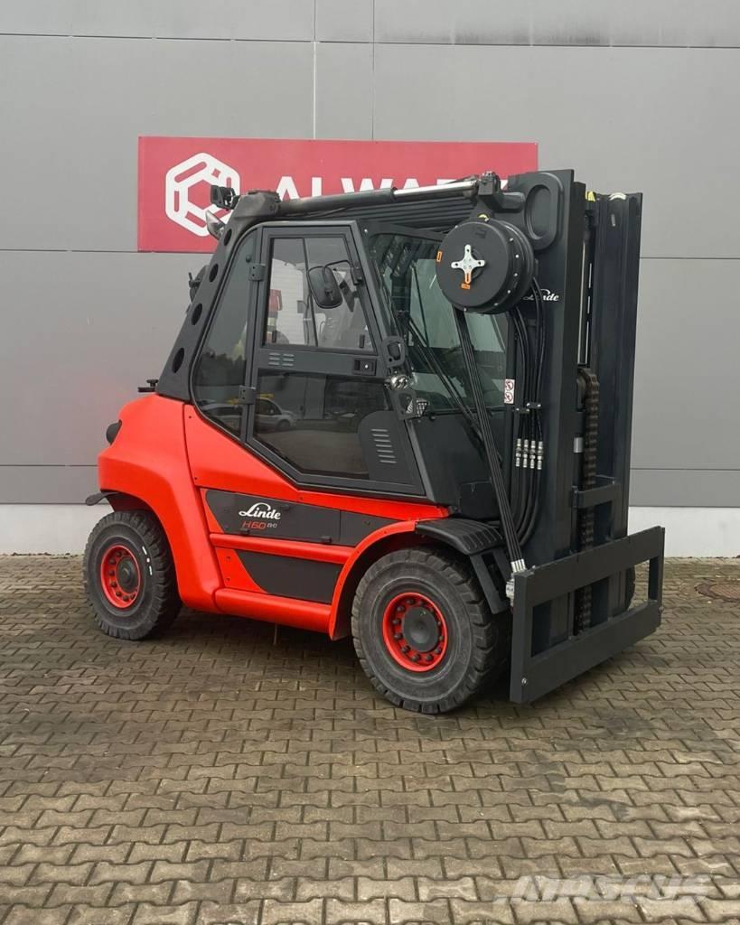Linde H60T 天然气叉车