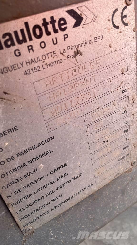 Haulotte HA 18 PX 曲臂高空工作平台