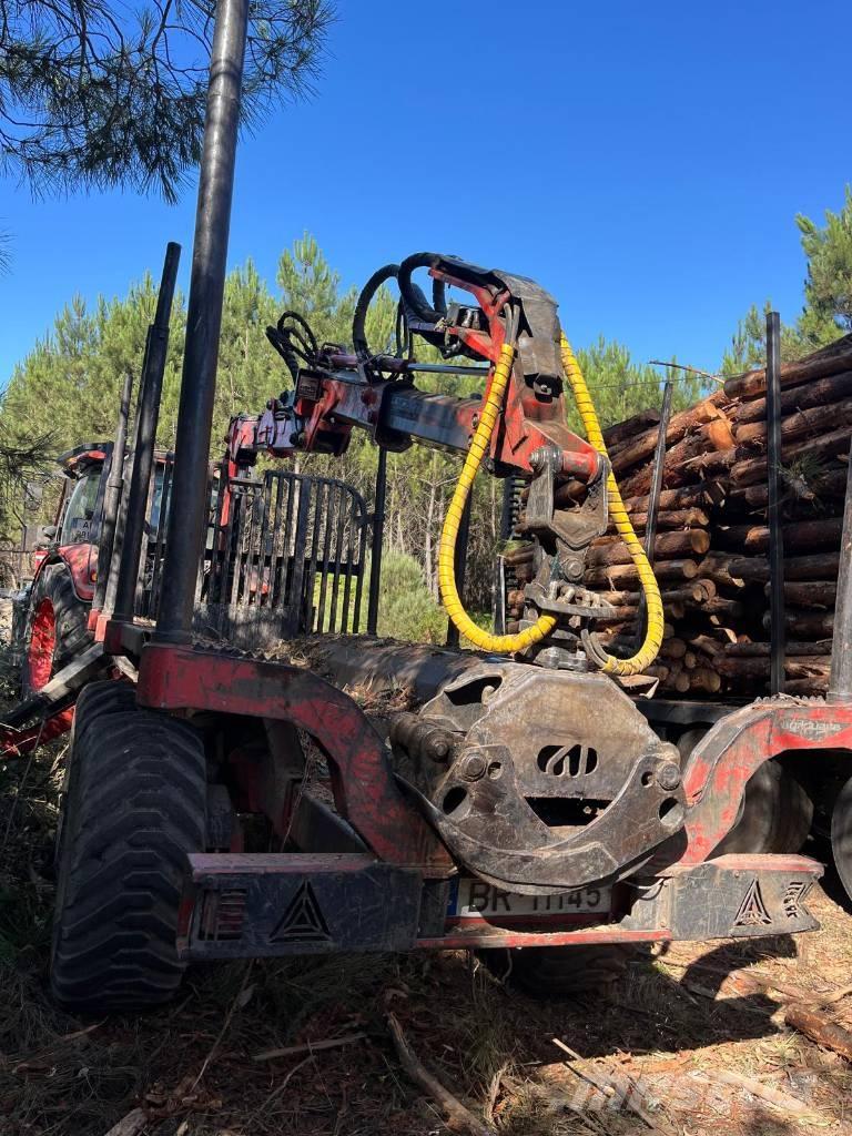 Kubota M 7153 林业拖拉机
