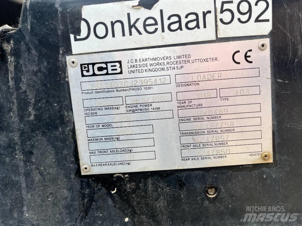 JCB 403 小型装载机