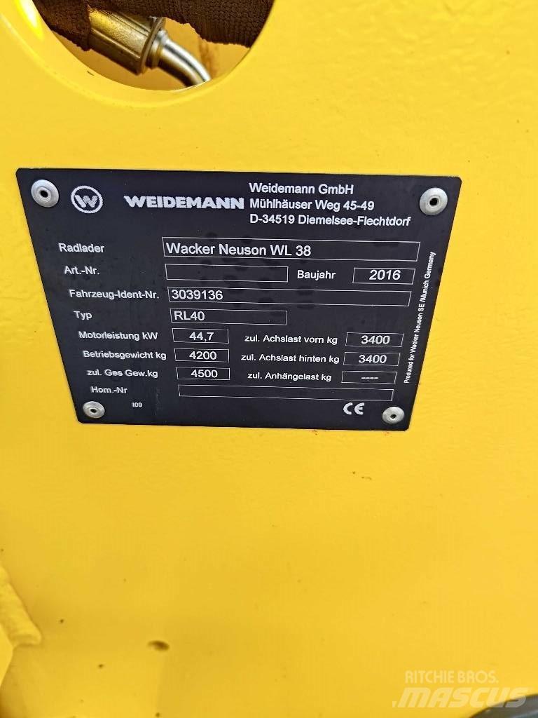 Wacker Neuson WL 38 轮式装载机