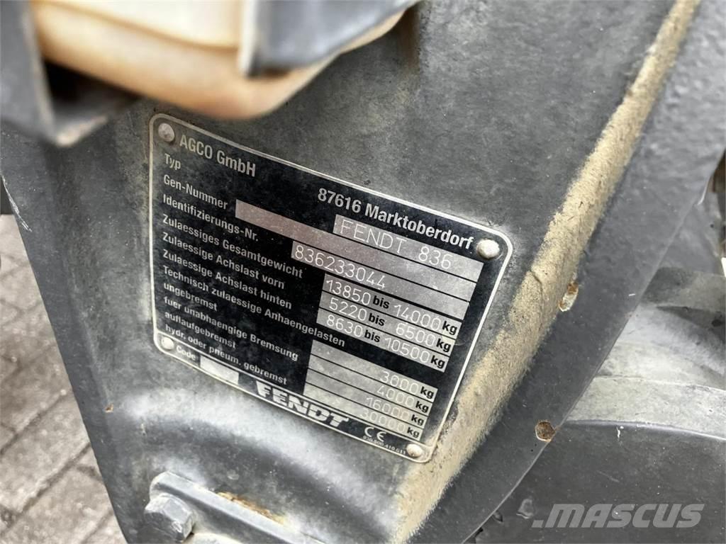 Fendt 828 Vario 拖拉机/农用车