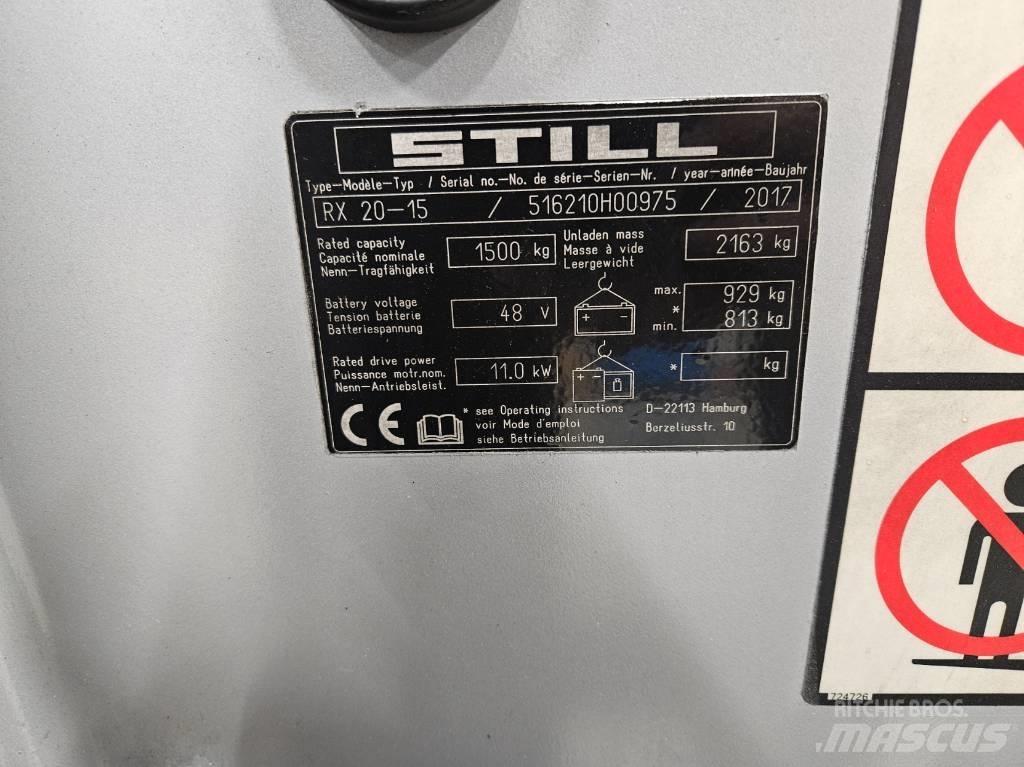 Still RX 20-15 电动叉车