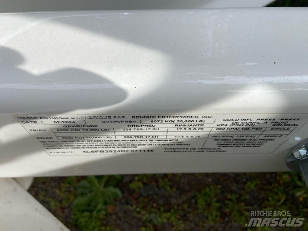 Behnke 8X24TPT-20E 其他拖车