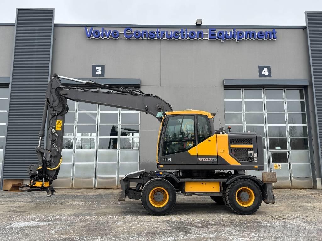 Volvo EW 160 轮式挖掘机