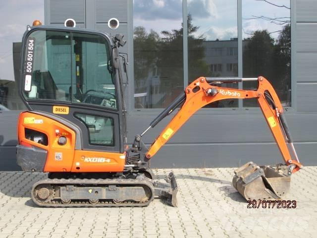 Kubota KX 018-4 小型挖掘机