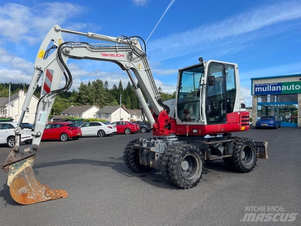 Takeuchi TB295W 轮式挖掘机