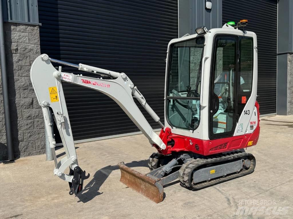 Takeuchi TB 216 小型挖掘机