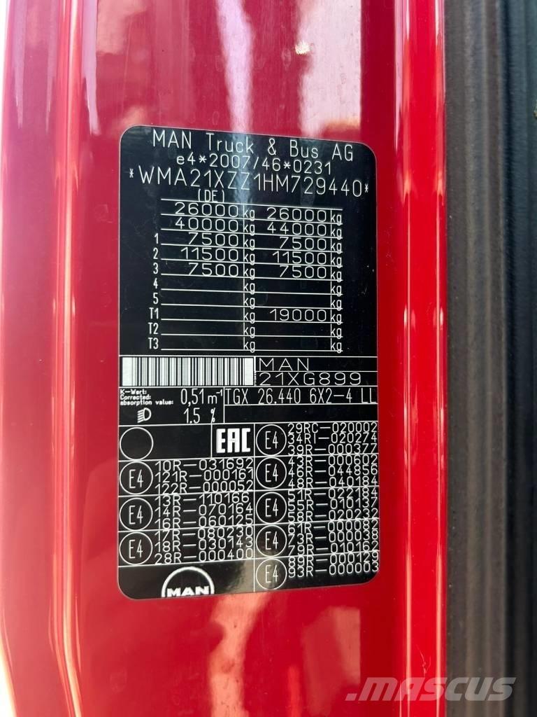 MAN TGX 26.440 绞盘车