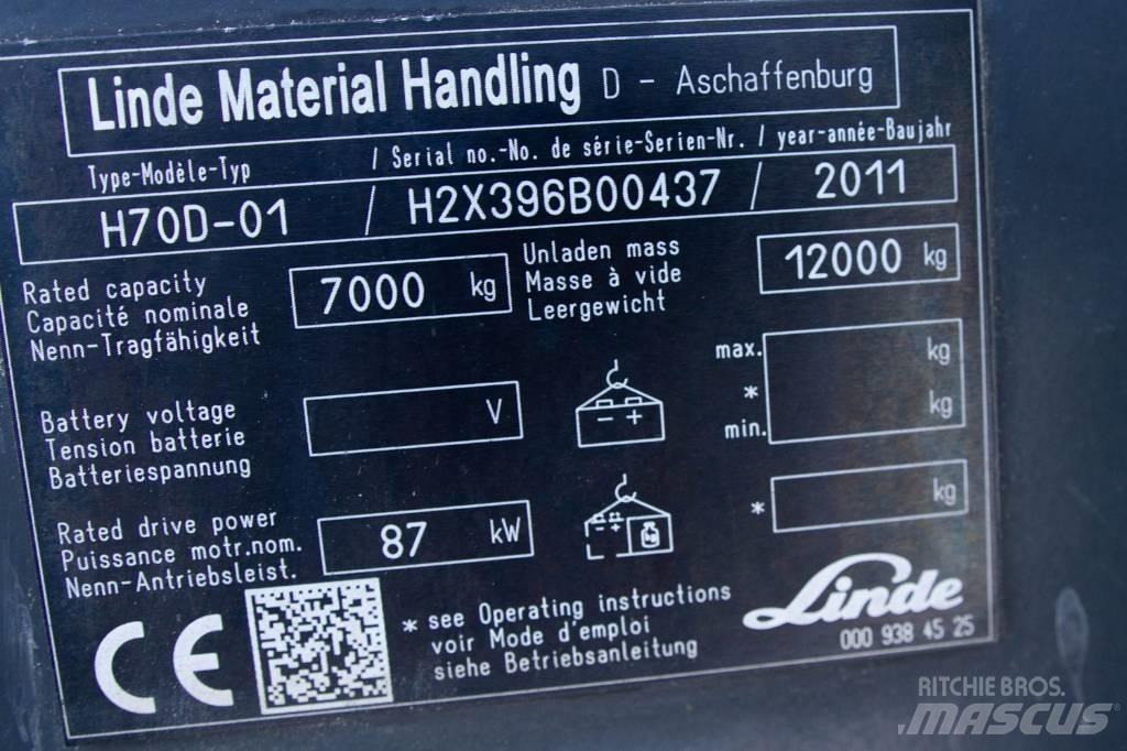 Linde H70D-01 柴油叉车