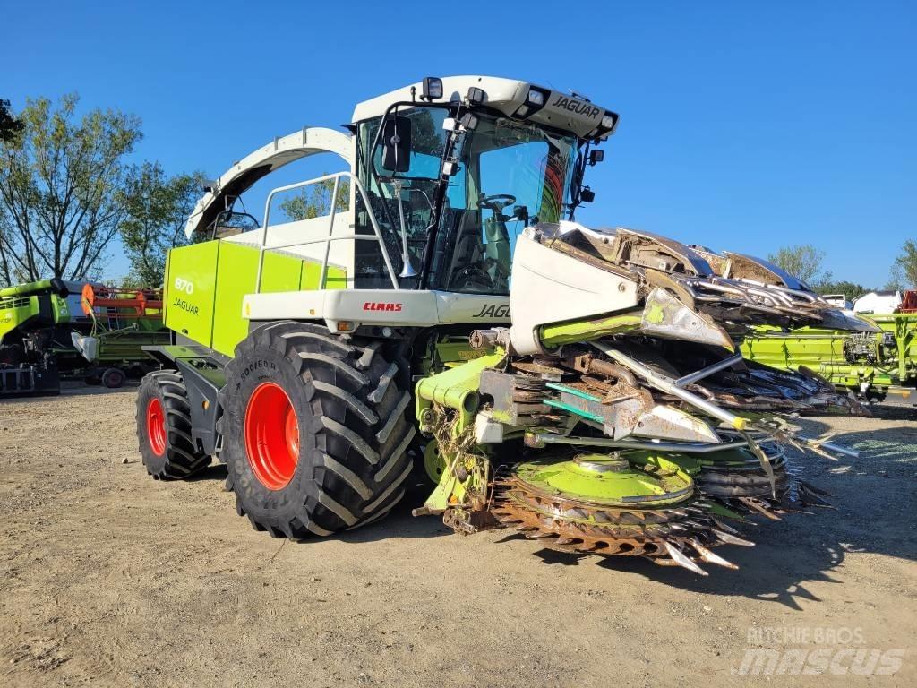 CLAAS Jaguar 870 自走式青贮饲料收割机