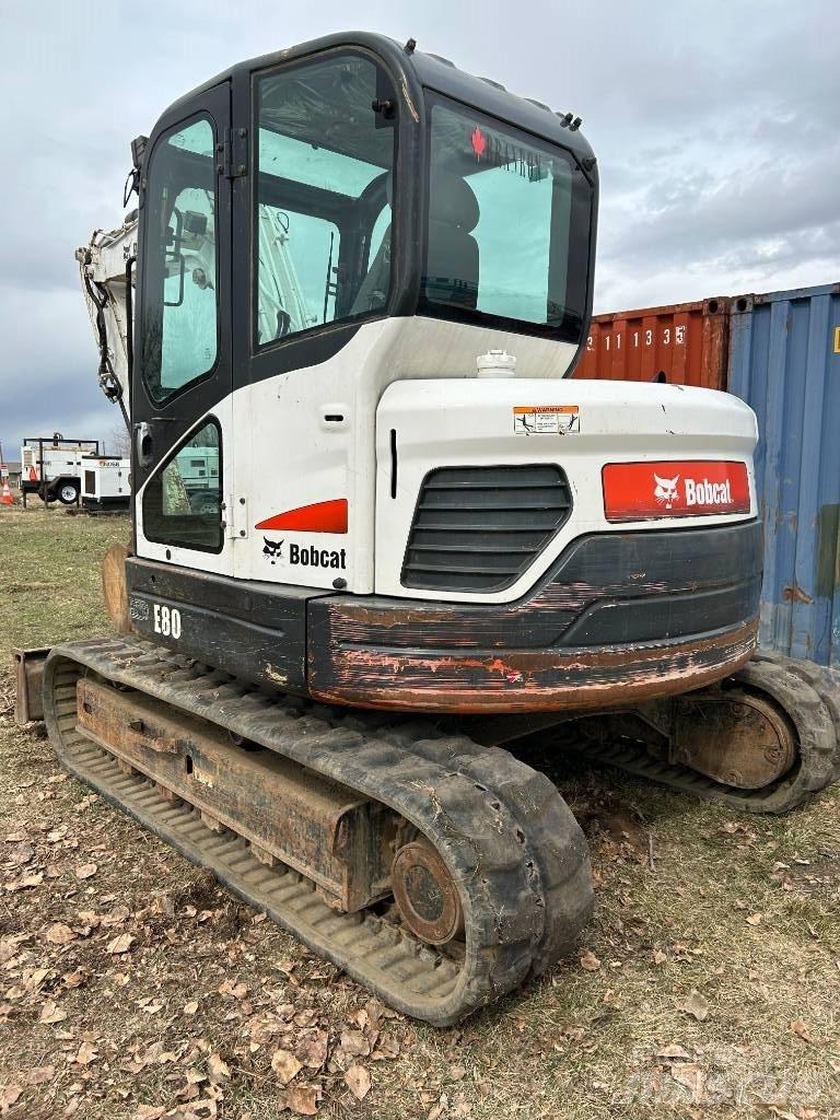 Bobcat E 80 履带挖掘机