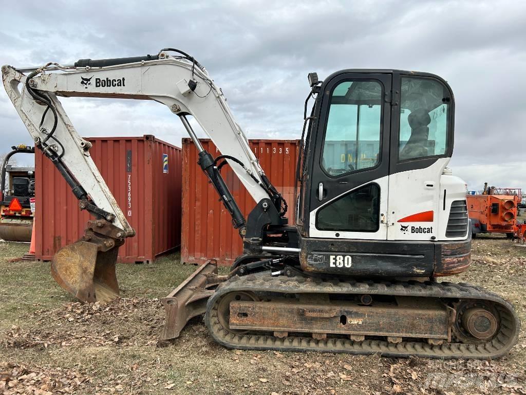 Bobcat E 80 履带挖掘机