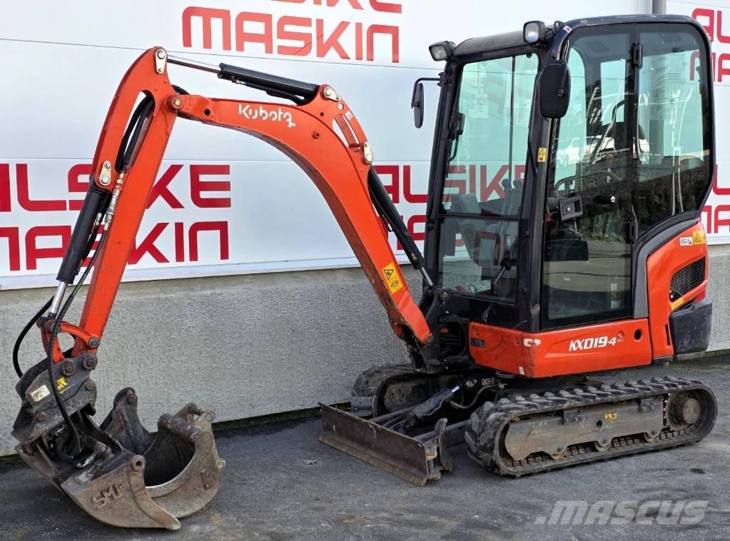 Kubota KX 019-4 小型挖掘机