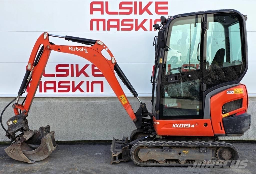 Kubota KX 019-4 小型挖掘机