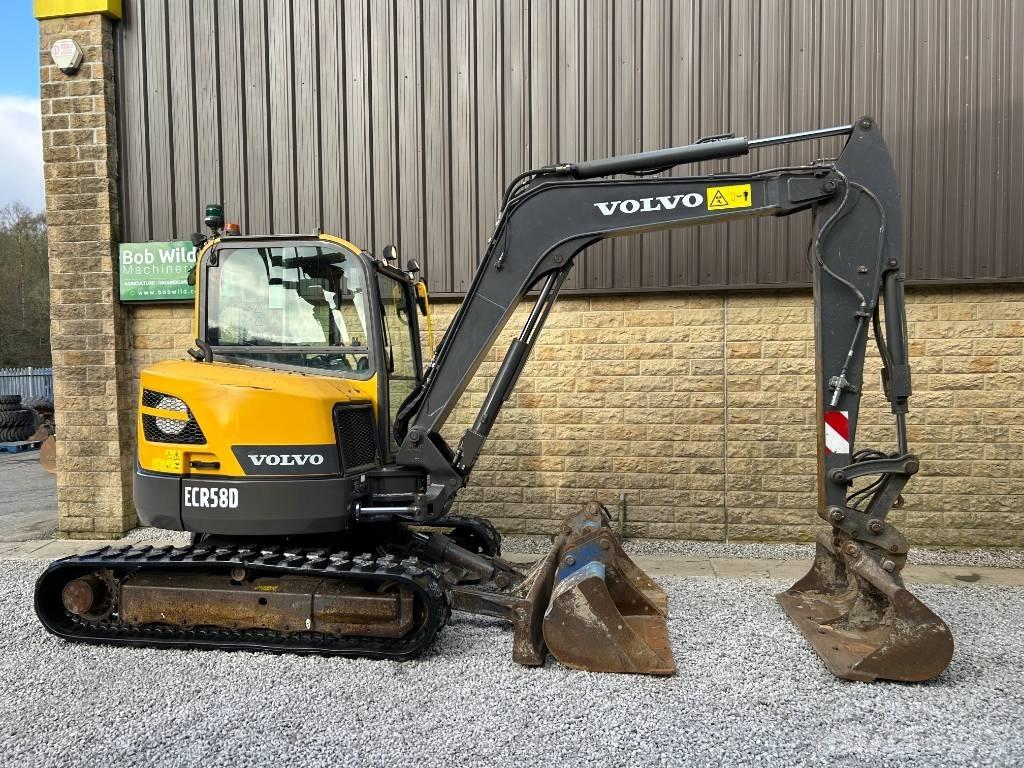 Volvo ECR58D 小型挖掘机