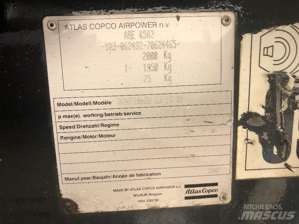 Atlas Copco XAHS 186 压缩机
