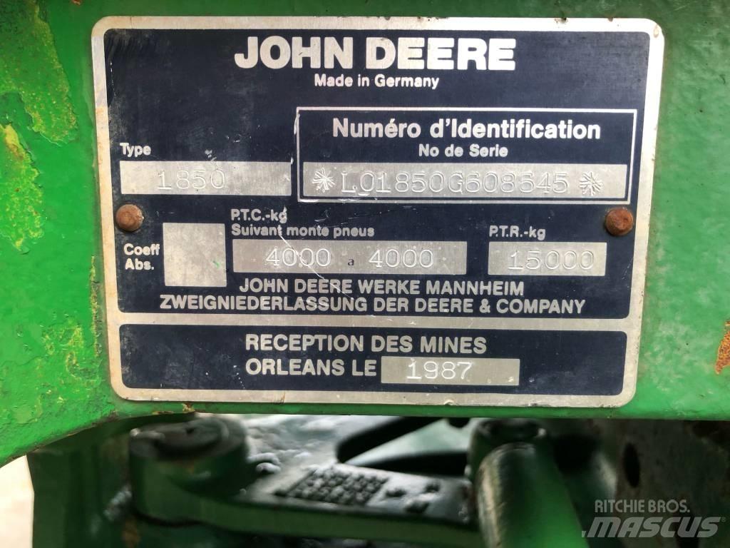 John Deere 1850 拖拉机/农用车