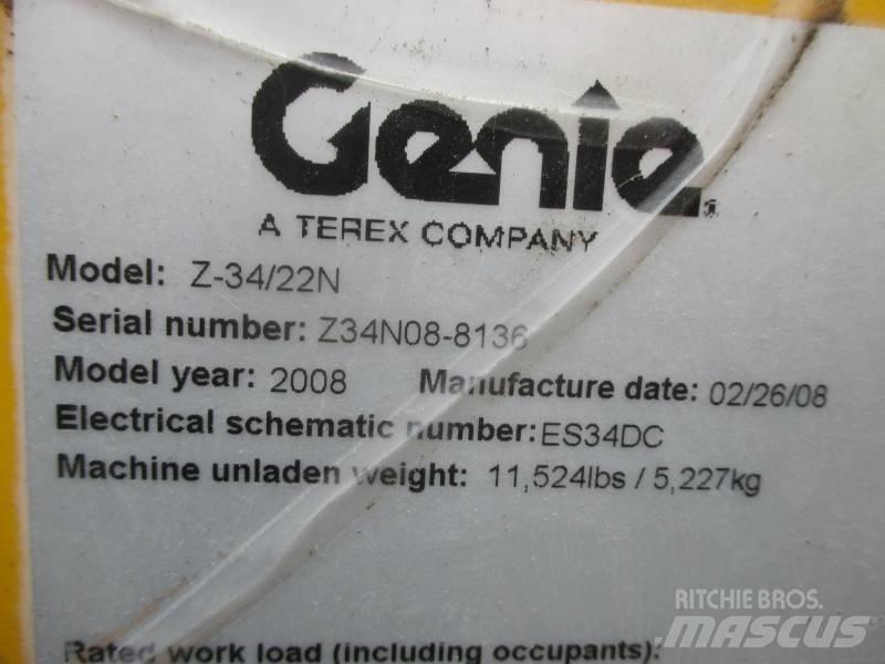 Genie Z 34/22 N 曲臂高空工作平台