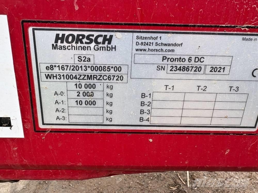 Horsch Pronto 6 DC 多功能条播机