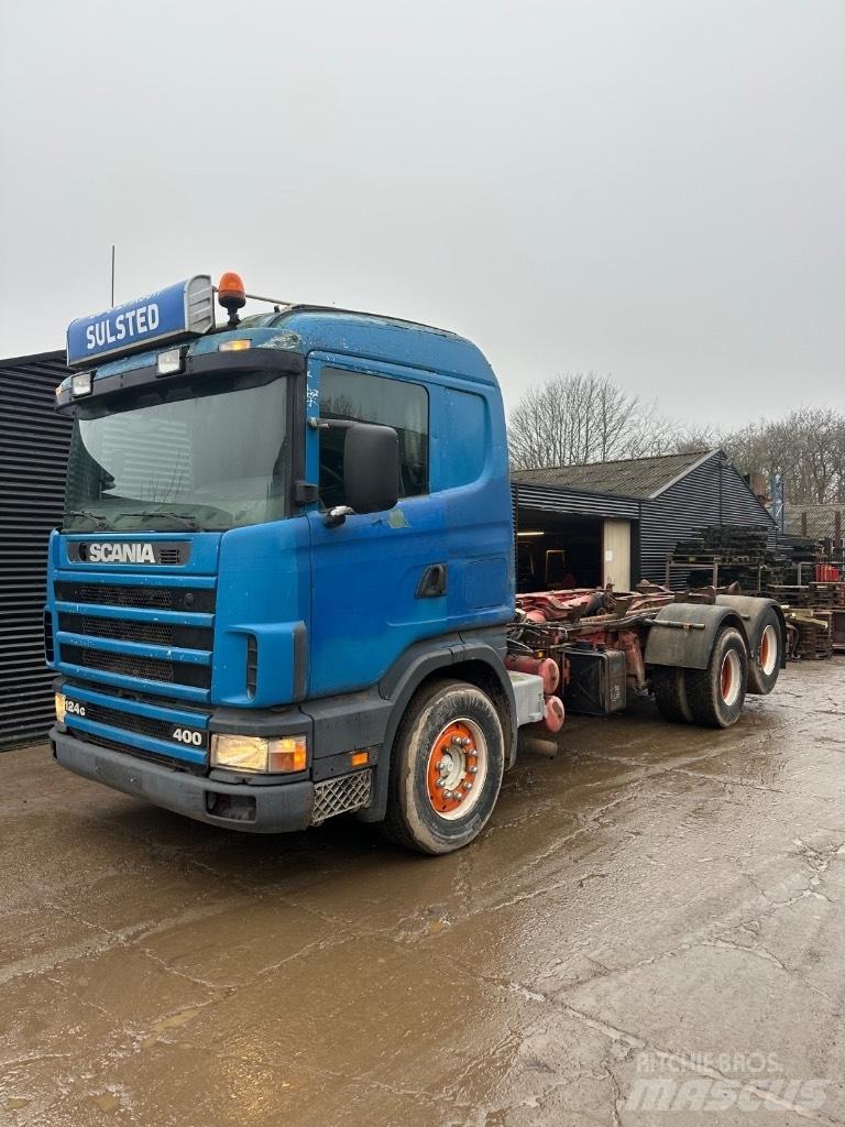 Scania 124 工程吊钩车