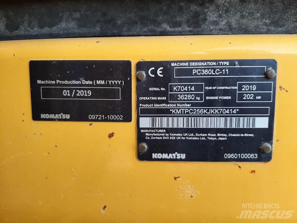 Komatsu PC 360 LC-11 履带挖掘机