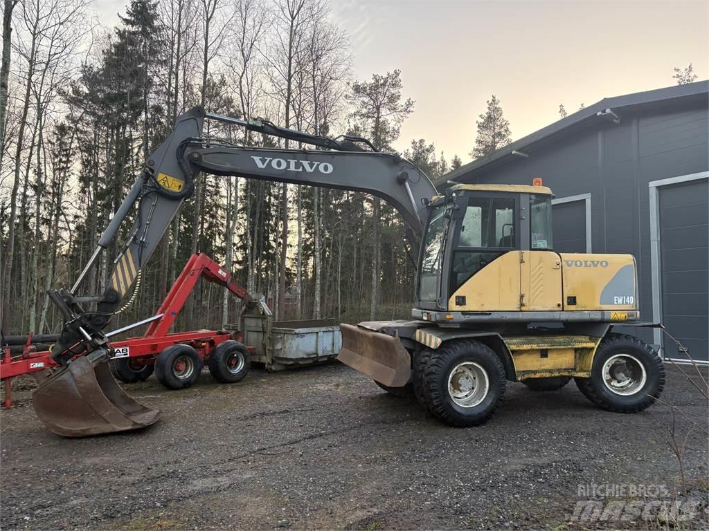 Volvo EW140 轮式挖掘机