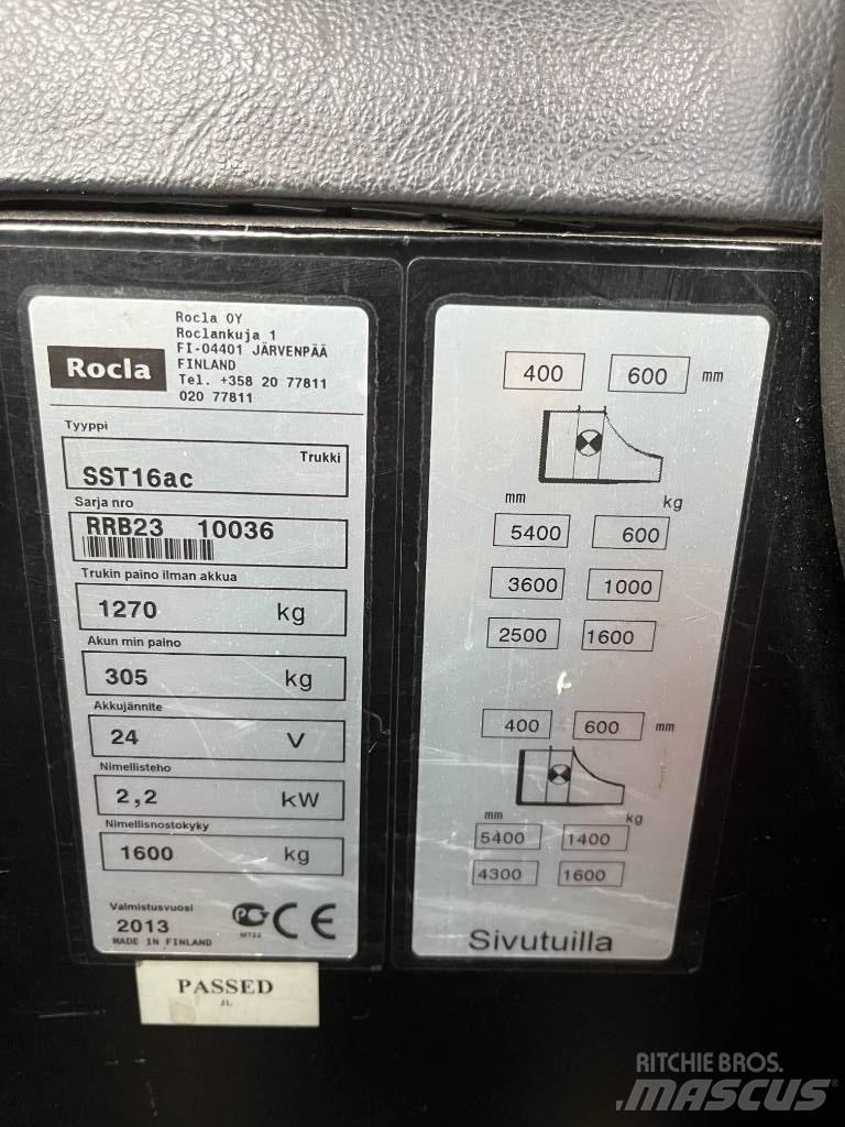 Rocla SST 16 AC 行走式堆垛机