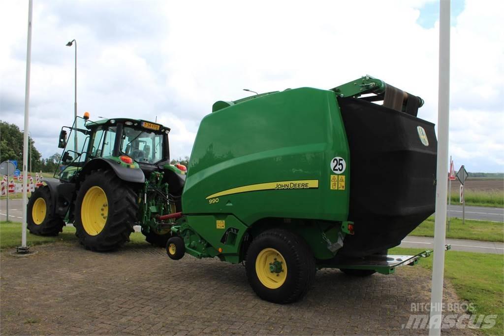John Deere 990 圆捆打捆机