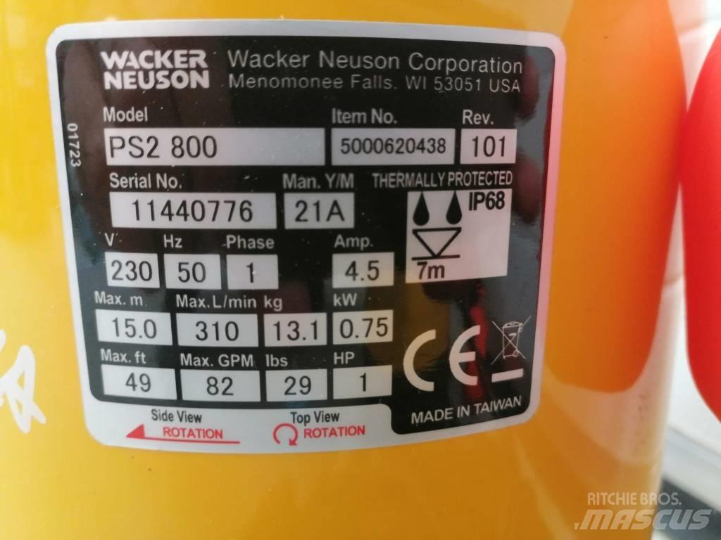 Wacker Neuson PS2800 水泵