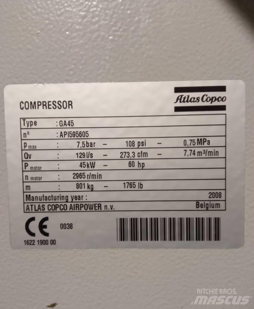 Atlas Copco GA45 压缩机