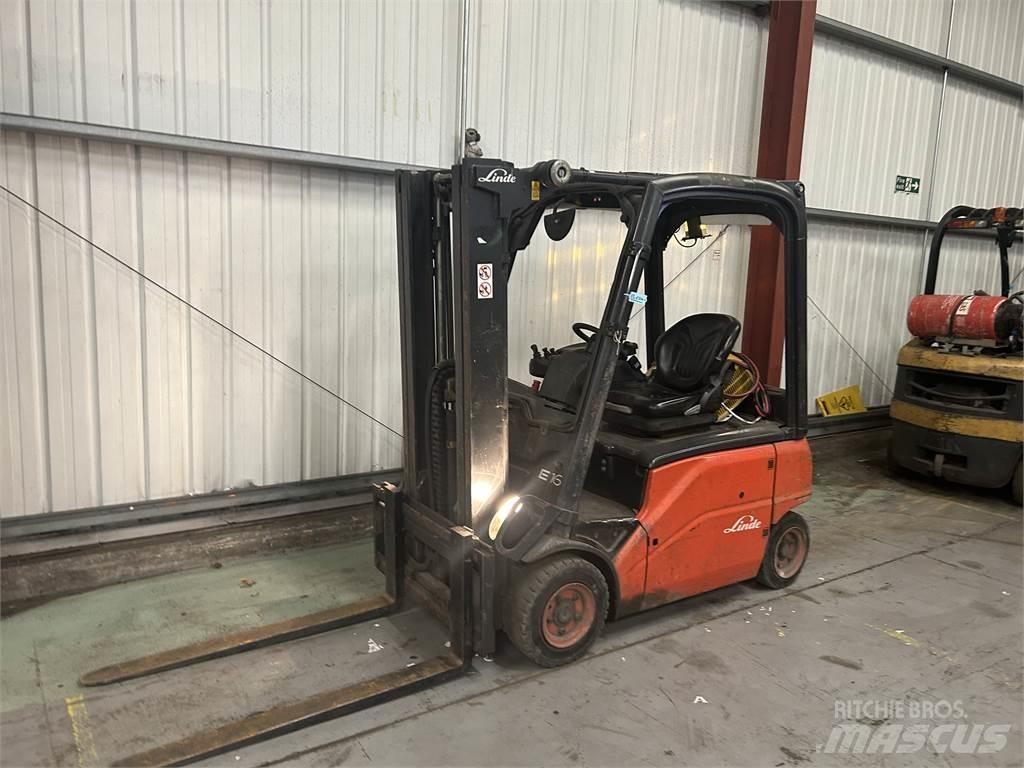 Linde E16P-01 电动叉车