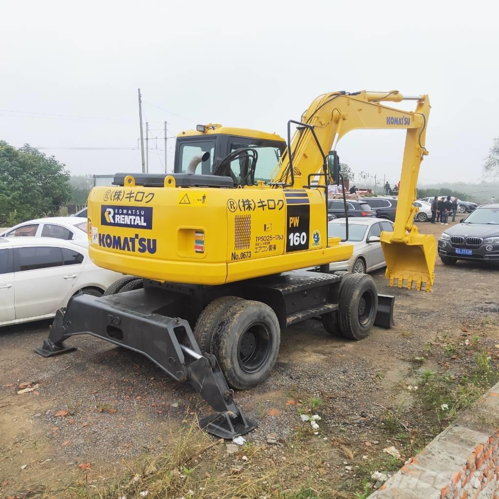 Komatsu PW160W-7 轮式挖掘机