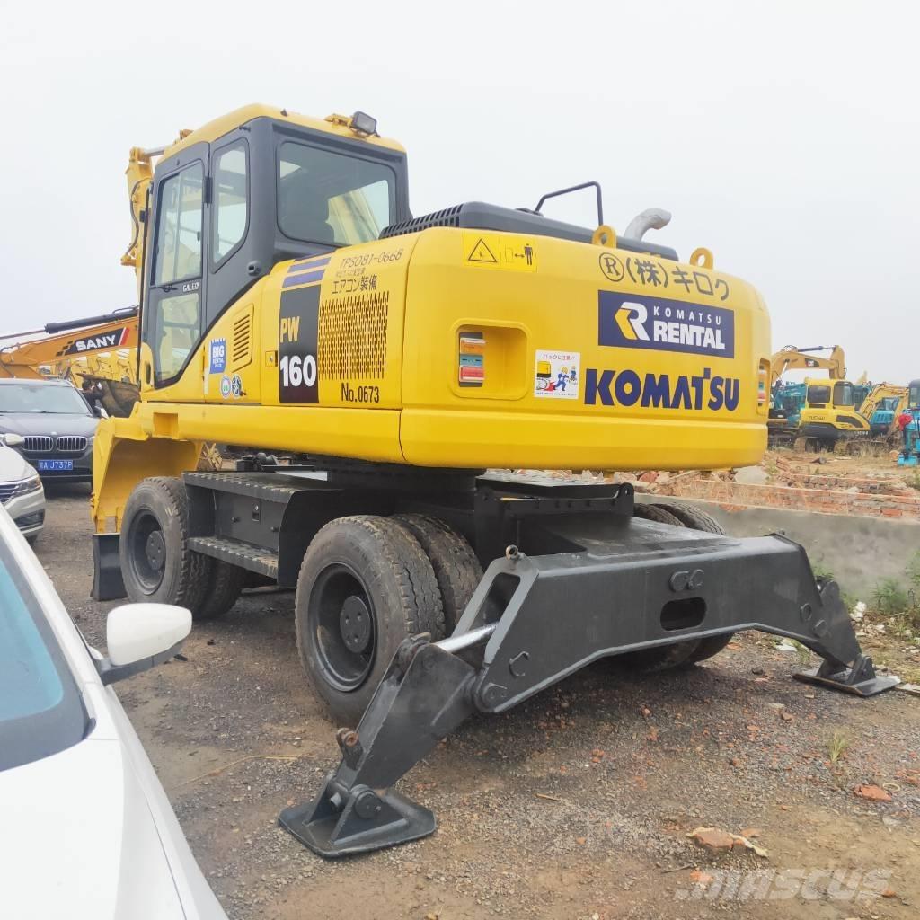 Komatsu PW160W-7 轮式挖掘机
