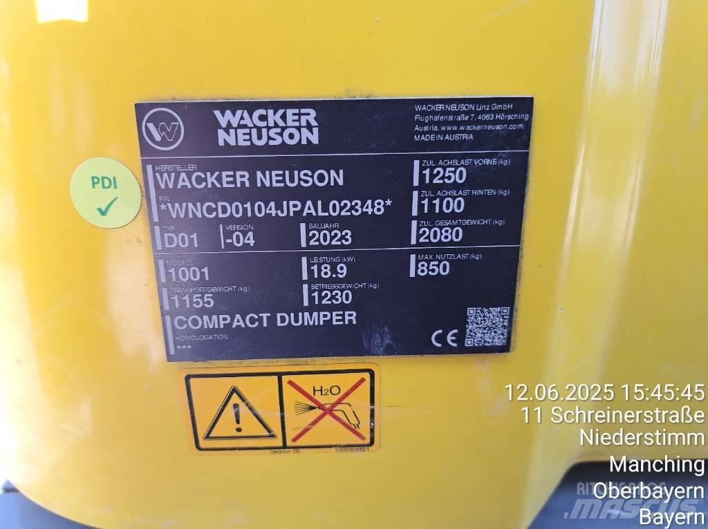 Wacker Neuson 1001 翻斗车\公路型自卸车