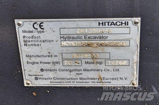 Hitachi ZX135 US-6 履带挖掘机