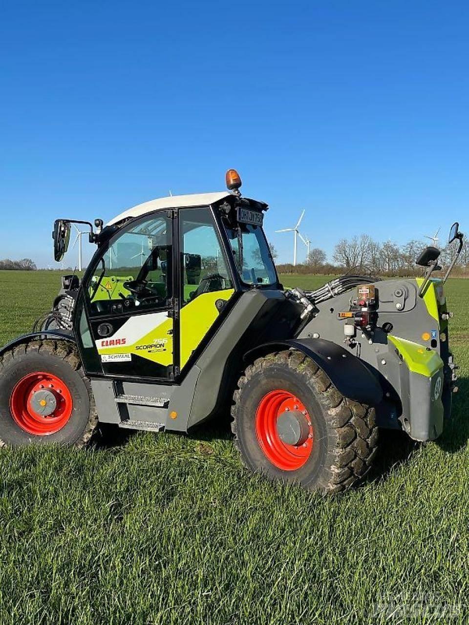 CLAAS SCORPION 756 直臂高空工作平台