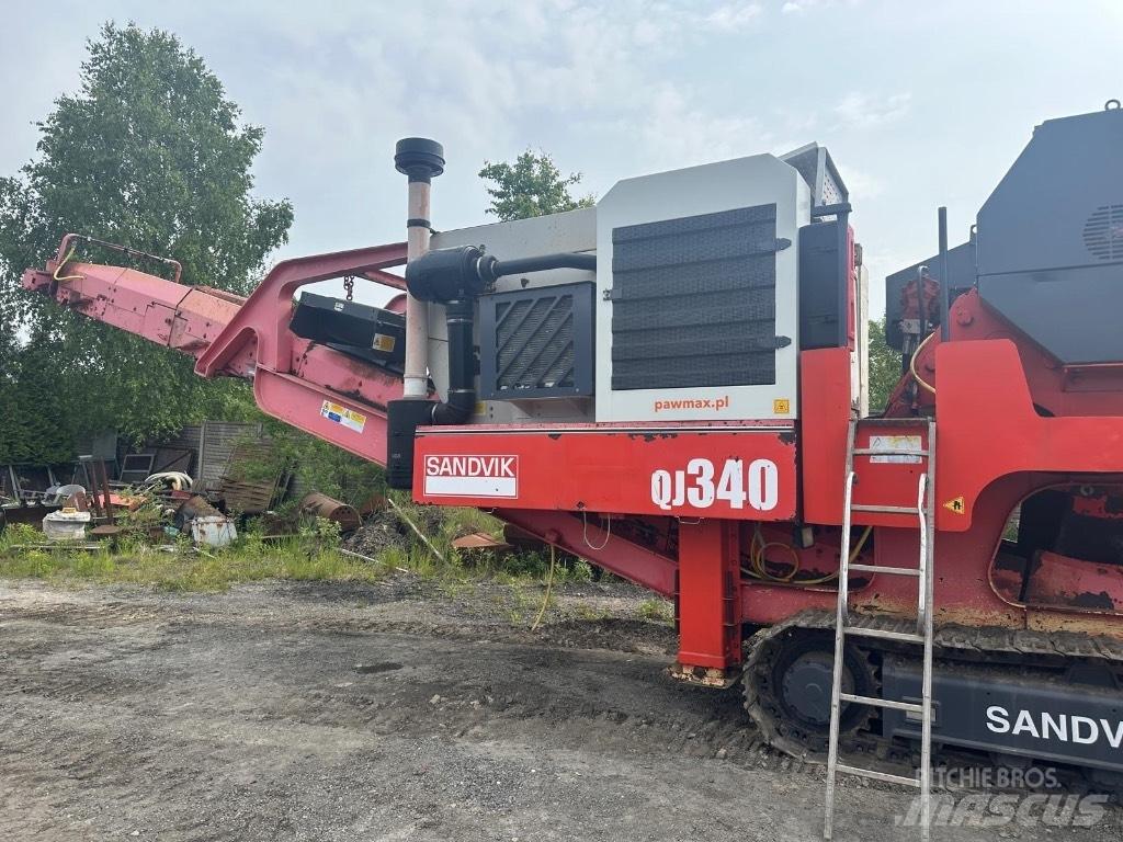 Sandvik QJ 340 移动式破碎机