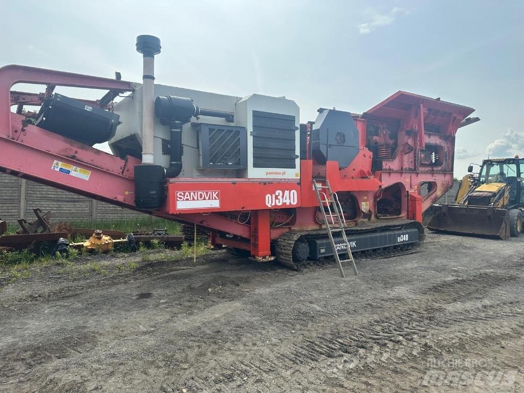 Sandvik QJ 340 移动式破碎机